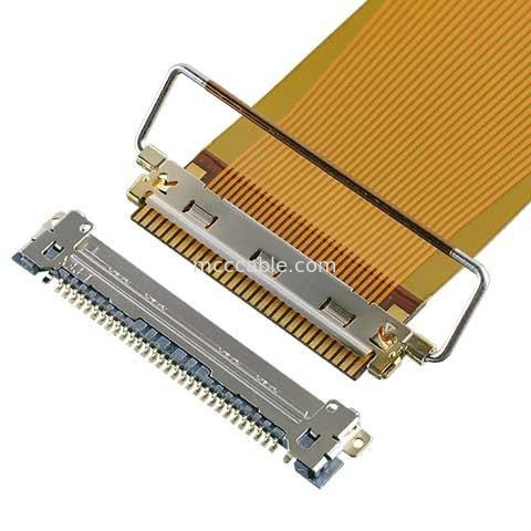 Lvds Cable VSF 20645-040T-01 40P 0,5 mm de hauteur pour la connexion à l'écran à cristaux liquides