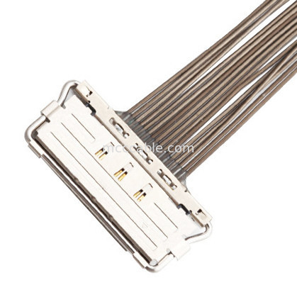 connecteur coaxial micro d'affichage de lvds d' 20679-20p de câble d'informatique du lancement LVDS de 0.4mm