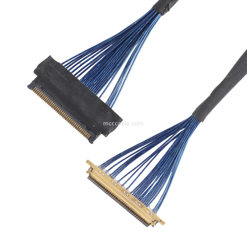 Lvds JAE Micro câble coaxial FI JT40C CSH1 à HD1P040MA1 Pour une utilisation dans les appareils de réalité virtuelle
