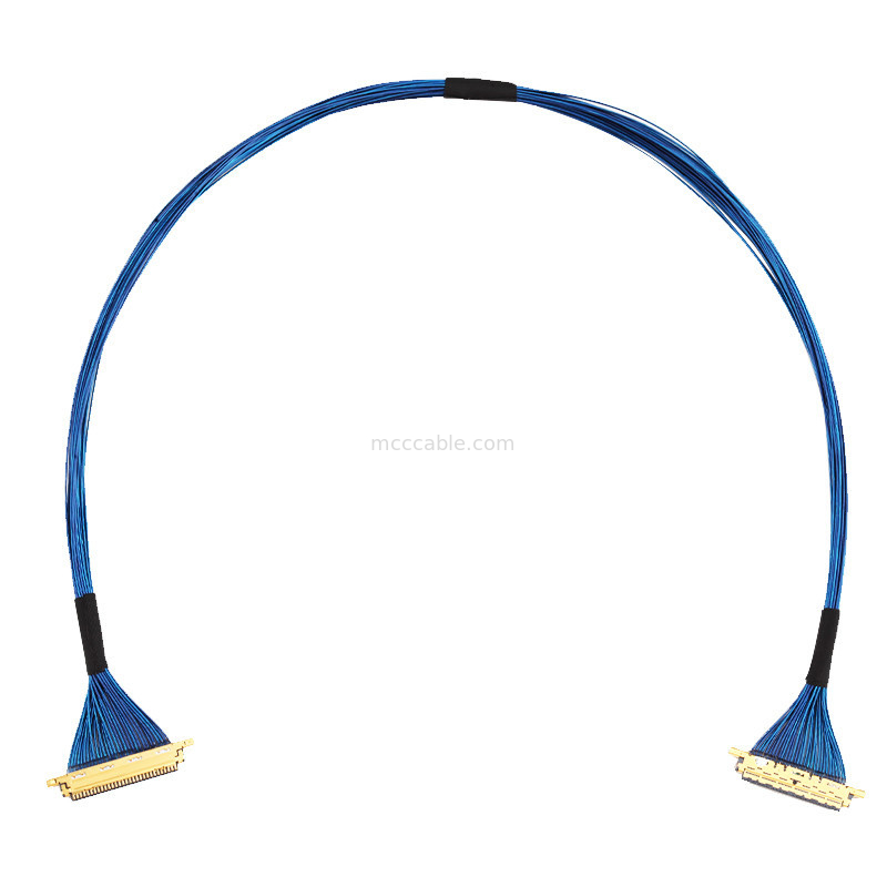 Micro Coaxial 20453-230T-03 à 20453-230T-03 Assemblage de câble Lvds Edp 0,5 mm de hauteur