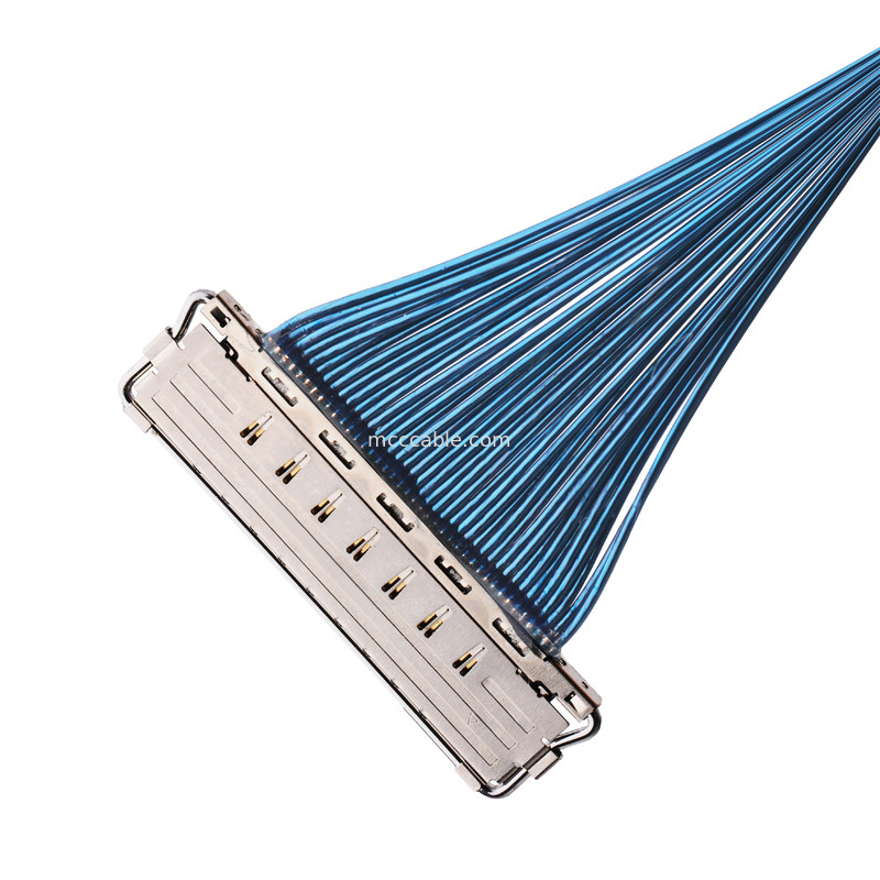 IDC CABLE 20679 20729 Série 20679-050T-01 50P 0,4 mm d'envergure accouplement horizontal câble coaxial miniature personnaliser