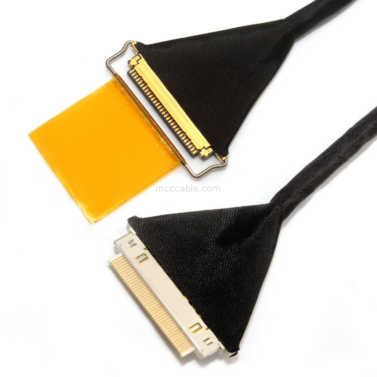 Cable LCD Aces 50204 030 à 20453-230t 30 broches 0,4 mm Assemblage de câble LVDS