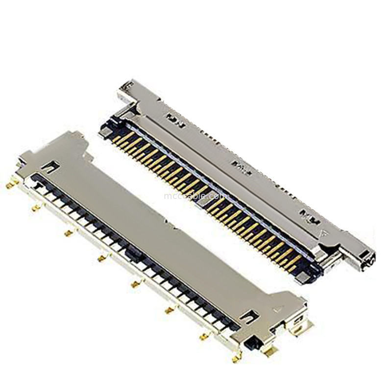 20978-040T-01 connecteur LCD à 40 broches de 0,25 mm, type d'accouplement horizontal