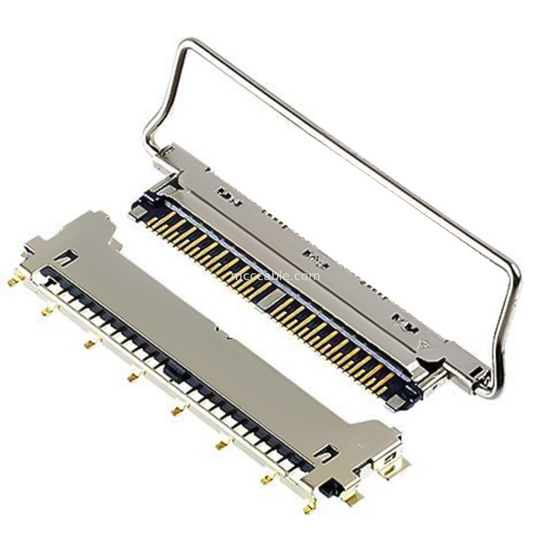20978-040T-01 connecteur LCD à 40 broches de 0,25 mm, type d'accouplement horizontal