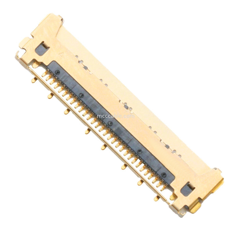20682-020E-02 Assemblage de câble LVDS coaxial ultrafin horizontal avec une hauteur de contact de 0,4 mm