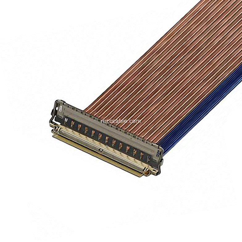 60P câble EDP 20790-060E-02 0.4mm Pitch Connecteur micro-coaxial de type d'accouplement horizontal