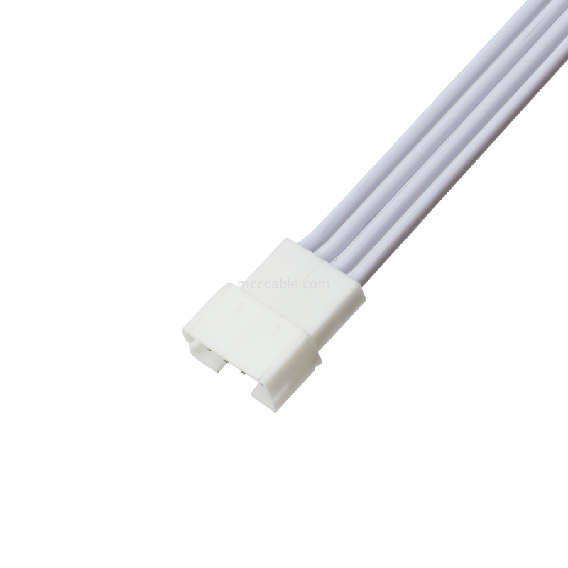 Connecteur LHE à ruban flexible plat de 4 broches mâle à femelle pour projets audio d'ingénierie électronique