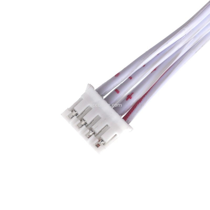Connecteur LHE à ruban flexible plat de 4 broches mâle à femelle pour projets audio d'ingénierie électronique