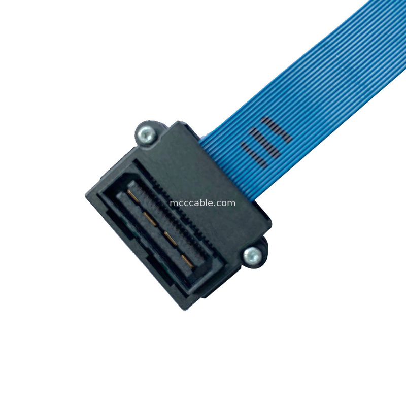 Coutume 0.50mm QSH 030 connecteur à grande vitesse F-D d'affichage de 01 de Samtec lvds de câble