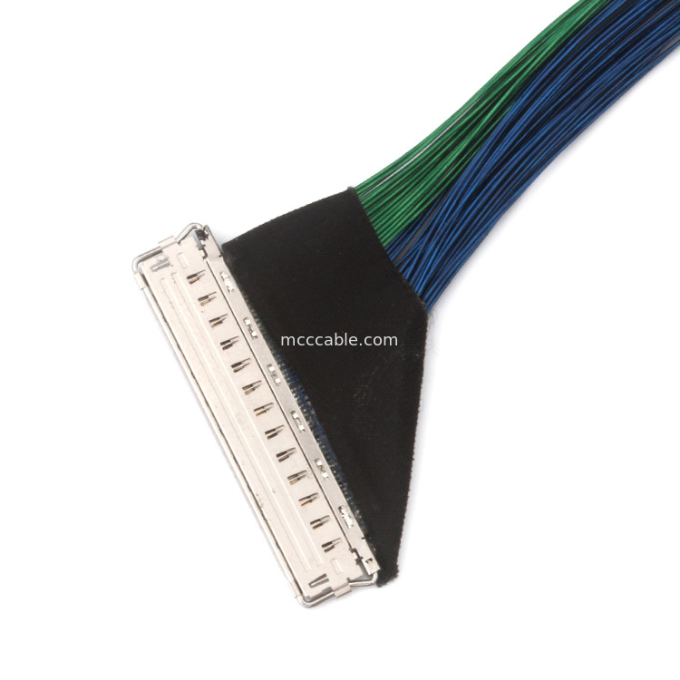 40P 20847 3427 20848 20849 20846 Micro câble coaxial 0,5 mm Pitch 40Pin Pour le signal d'interface de casque Vr