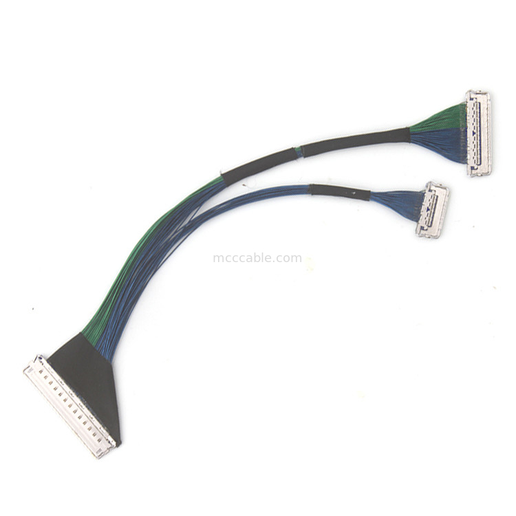 40P 20847 3427 20848 20849 20846 Micro câble coaxial 0,5 mm Pitch 40Pin Pour le signal d'interface de casque Vr