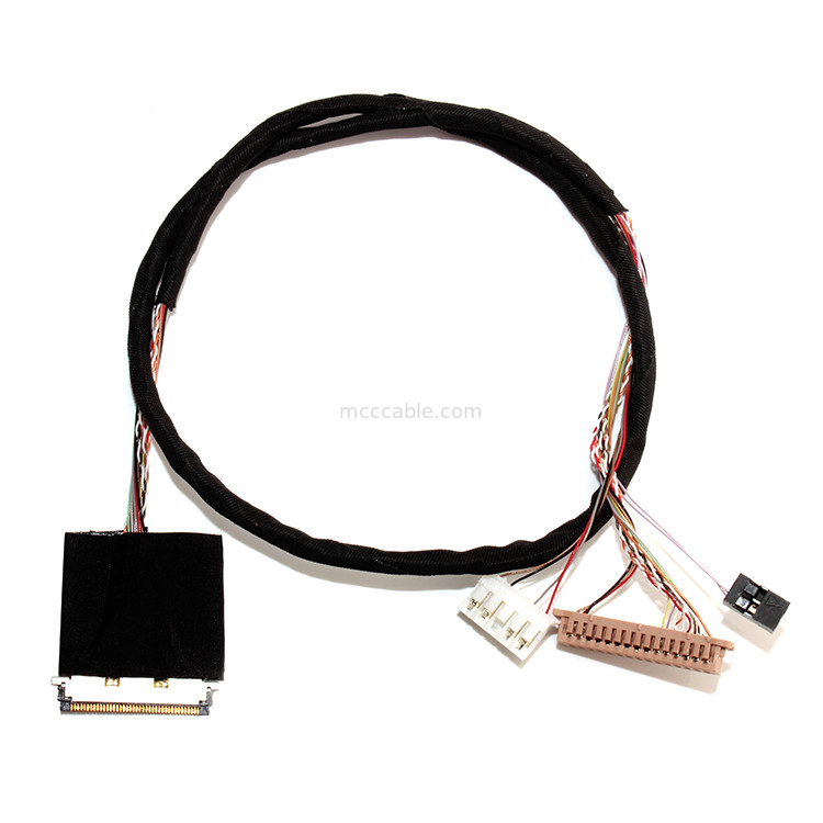 30 broches Lcd Lvds Cable 20345 040t Lvds à Edp Cable connecteur d'affichage Lvds