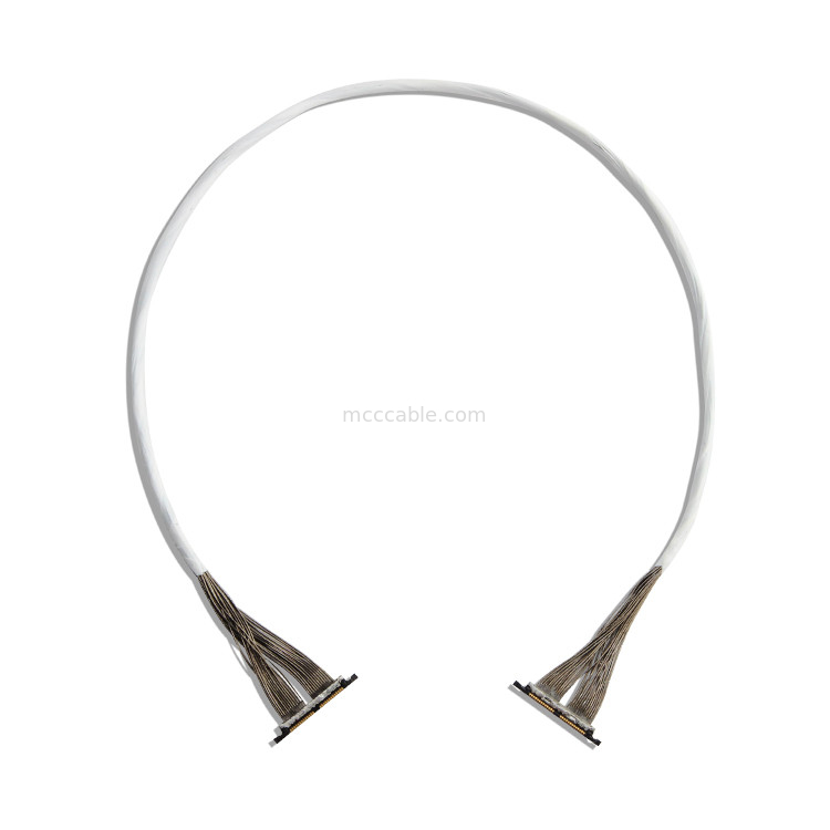0.3mm Micro câble coaxial DF56 26P 0.3SD Pour connecteur de caméra de drone et connexion mécanique