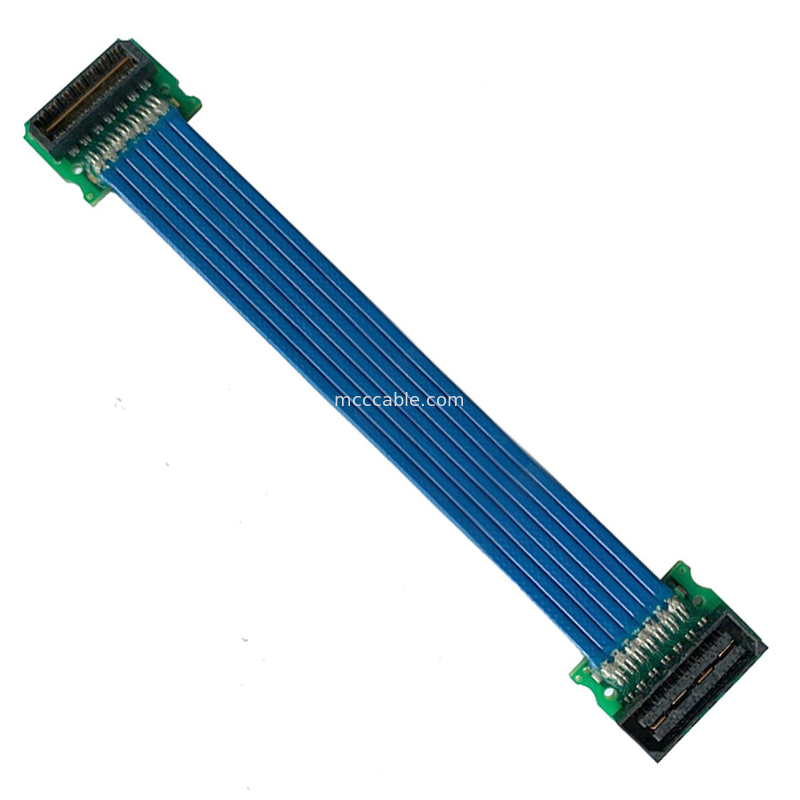 Connecteur d'affichage de lvds de câble équipé de Samtec QSH-030-01-F D 30pin 60pin 90pin