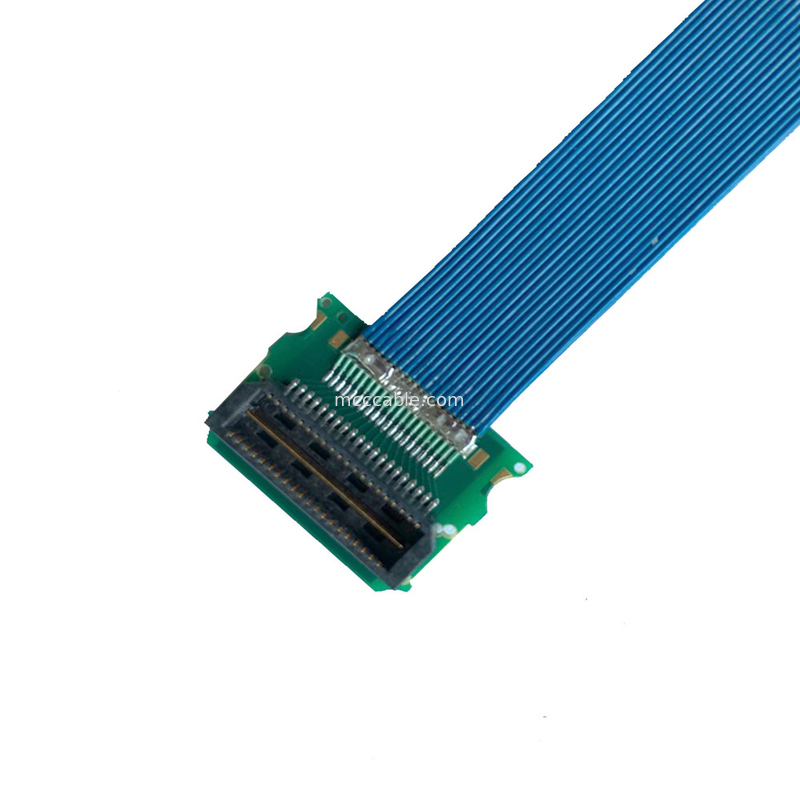 Connecteur d'affichage de lvds de câble équipé de Samtec QSH-030-01-F D 30pin 60pin 90pin