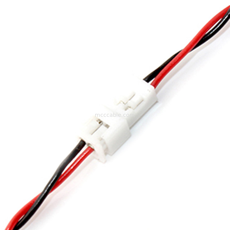 Harnais fait sur commande 2pin JST PH2.0 de fil pour le connecteur électrique d'affichage de lvds de bicyclette
