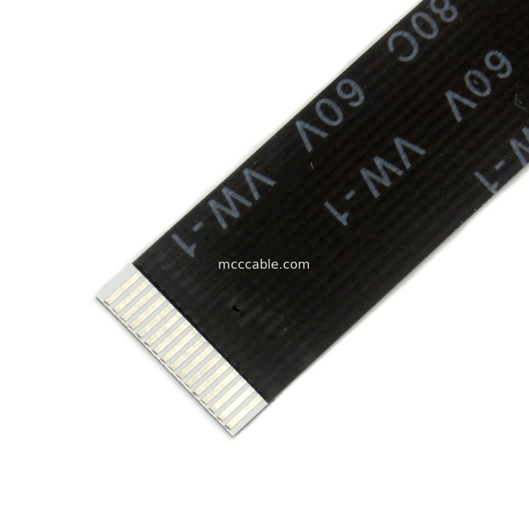 4 câble de Pin FFC FPC, câble plat d'OEM FFC pour le connecteur d'affichage de lvds d'imprimante