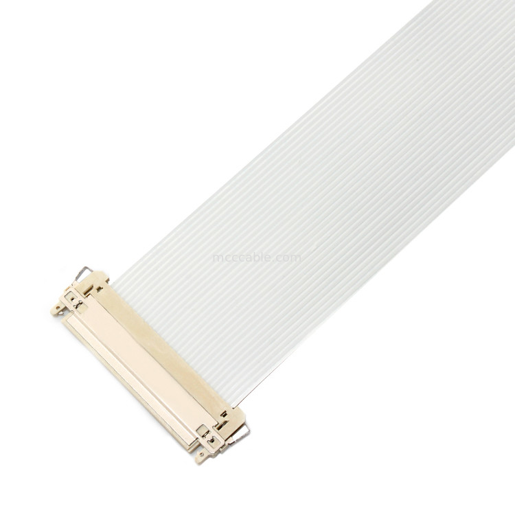 Câble de fi X30HL FFC FPC, écran de moniteur d'affichage à cristaux liquides de JAE For de câble de LVDS FFC