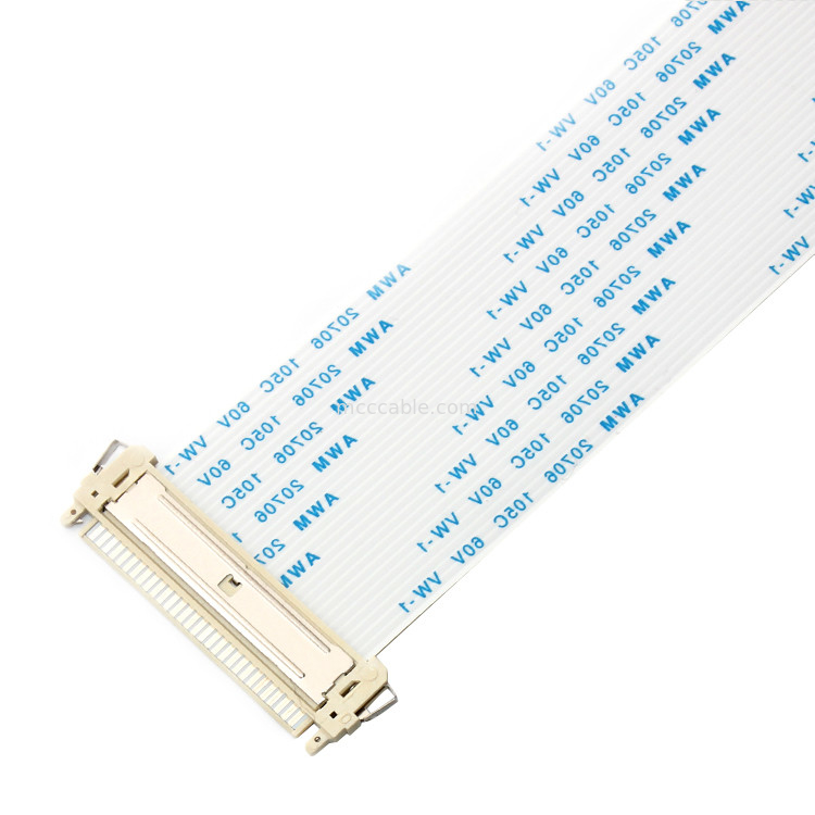 Câble de fi X30HL FFC FPC, écran de moniteur d'affichage à cristaux liquides de JAE For de câble de LVDS FFC