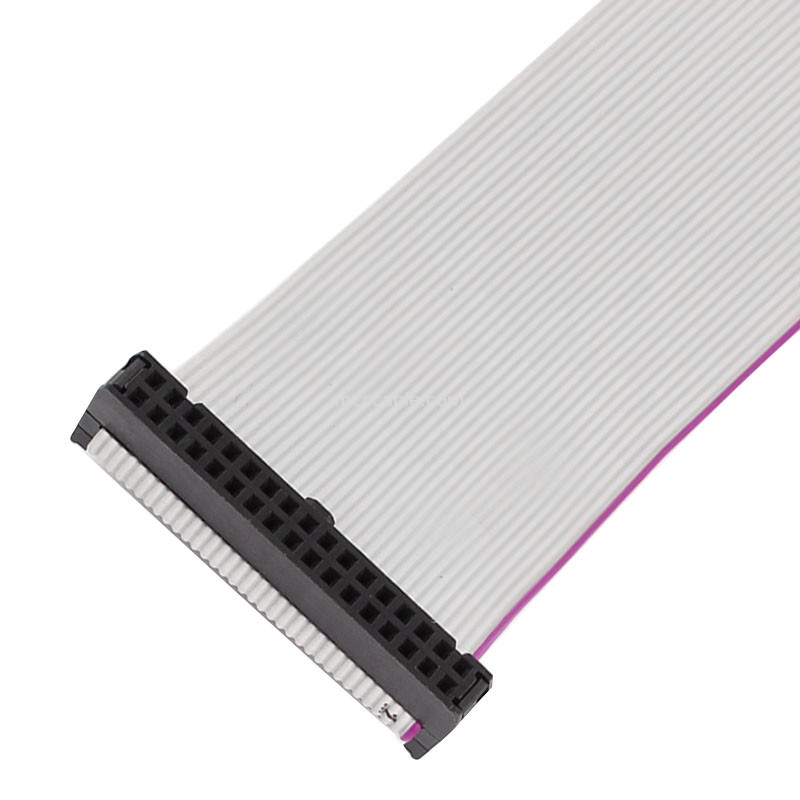 2,54 millimètres de lancement de câble plat flexible plat, 10 longueur du câble 60mm de Pin IDC