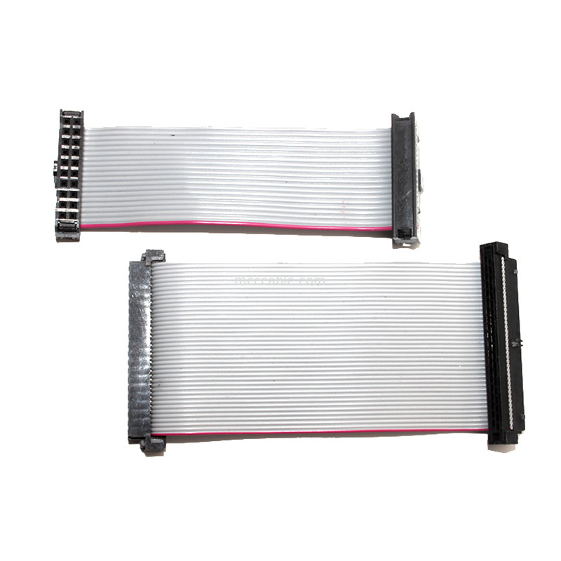 câble plat flexible plat de 2.54mm, 16 Pin Idc Cable pour le certificat d'UL d'ordinateur