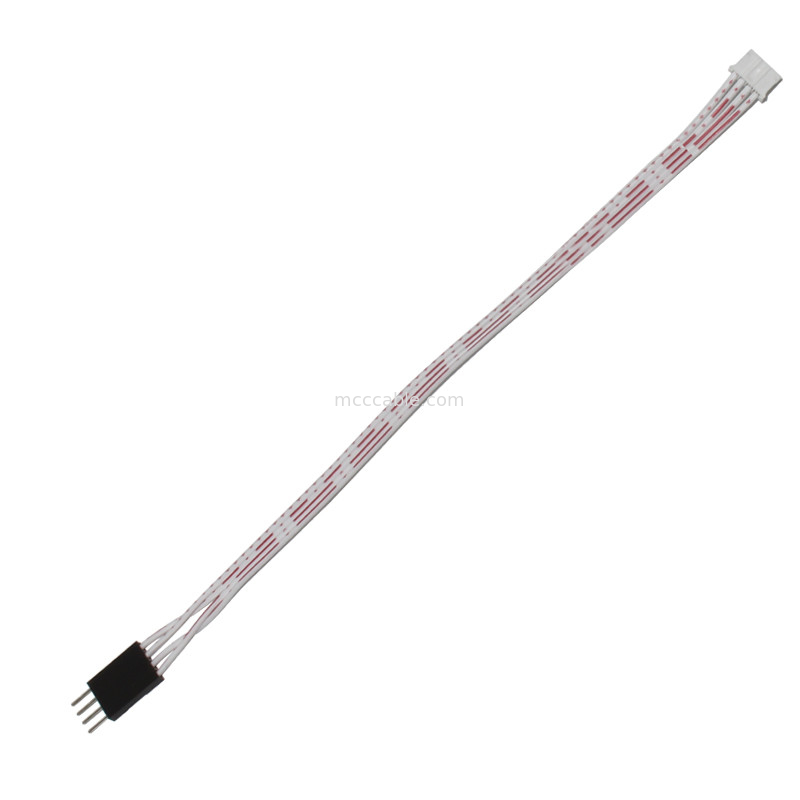 Connecteur de 4 Pin Flat Flexible Ribbon Cable Dupont pour le câble modèle d'hélicoptère de Rc