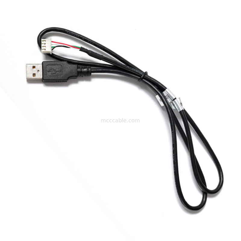 Câble d'extension d'Usb d'heure du matin Plug High Speed, JST XHP 4 USB 2,0 rallonges