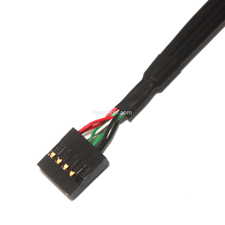 10 longueur Molex 22-55-2101 du câble équipé de Molex de lancement de Pin 30AWG 2.54mm 150mm