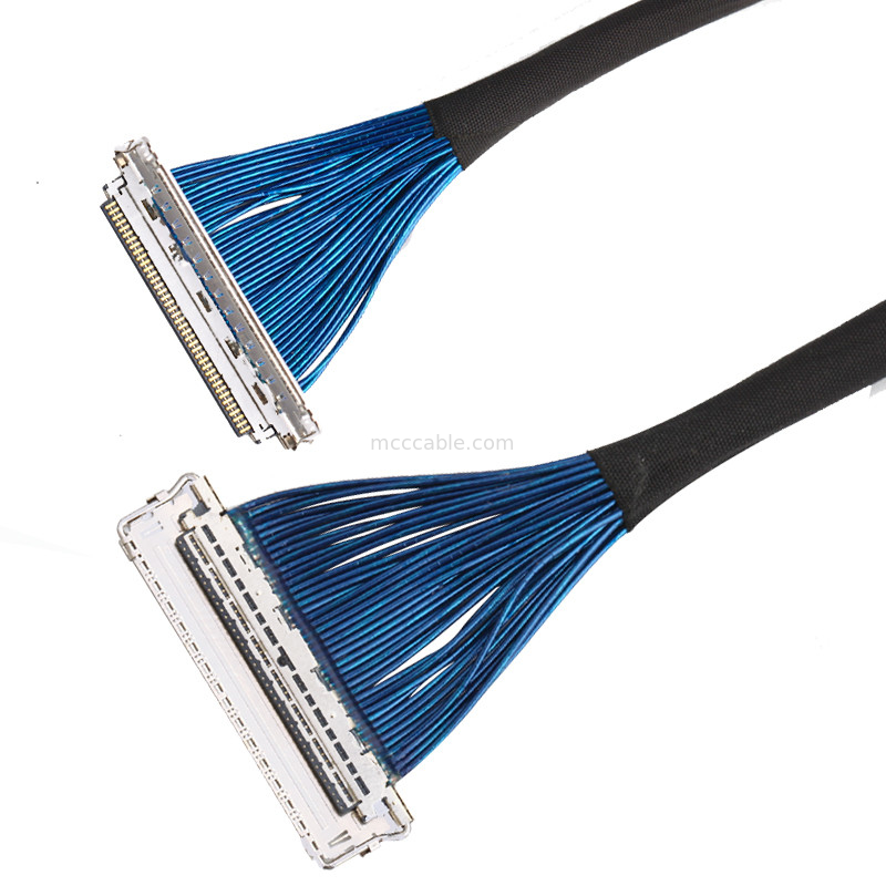UL 0,5 mm Pitch 30 Pin Lvds Cable Mipi Dsi Lvds Assemblage de câble 20846-030T-01 30P