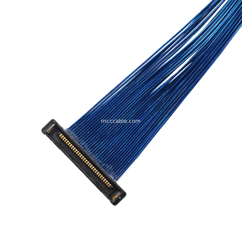 Connecteur micro d'affichage de 30 de Pin d'informatique  de câble coaxial de liaison lvds de l'Assemblée 20380-R30T-06