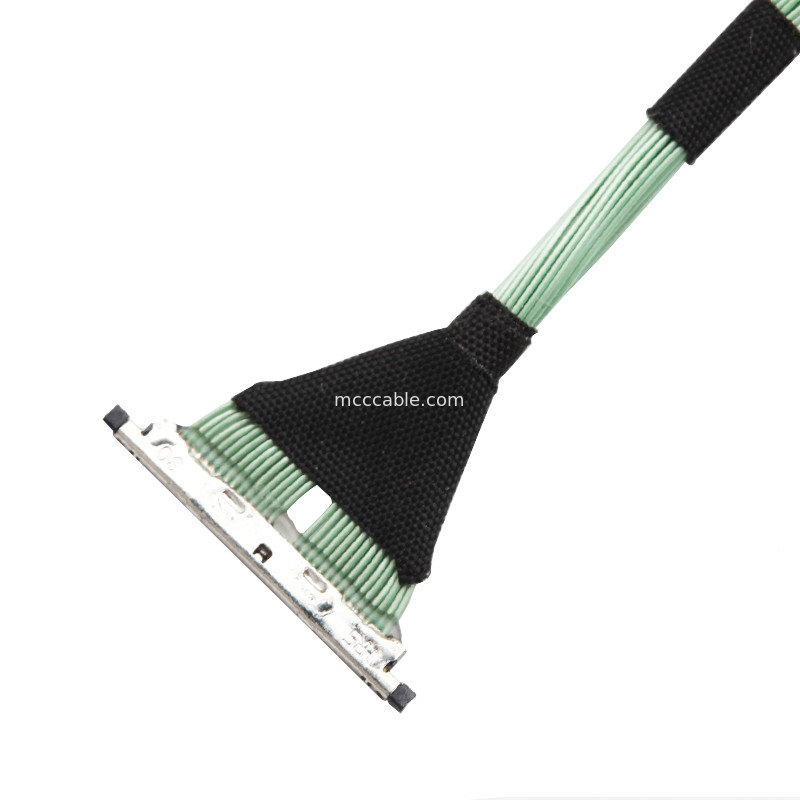 30 épingles micro coaxiale Lvds câble EDP  0,3 mm Pitch DF56-30P-0,3SD