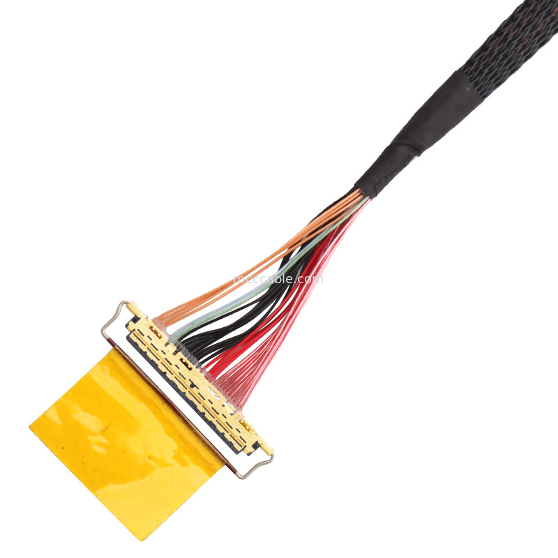 36AWG Assemblage de câbles Lvds I  20453-240t-01 à 20453-240t-01 40P 0,4 mm de hauteur