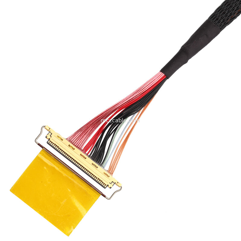 36AWG Assemblage de câbles Lvds I  20453-240t-01 à 20453-240t-01 40P 0,4 mm de hauteur