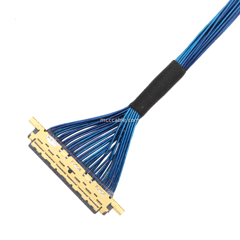 Micro Coaxial 20453-230T-03 à 20453-230T-03 Assemblage de câble Lvds Edp 0,5 mm de hauteur