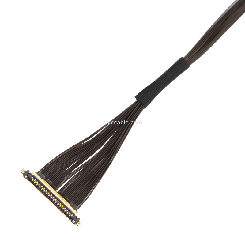 Cable coaxiale micro série 30P 20531-034T-02 à 20531-034T-02 0,25 mm de hauteur