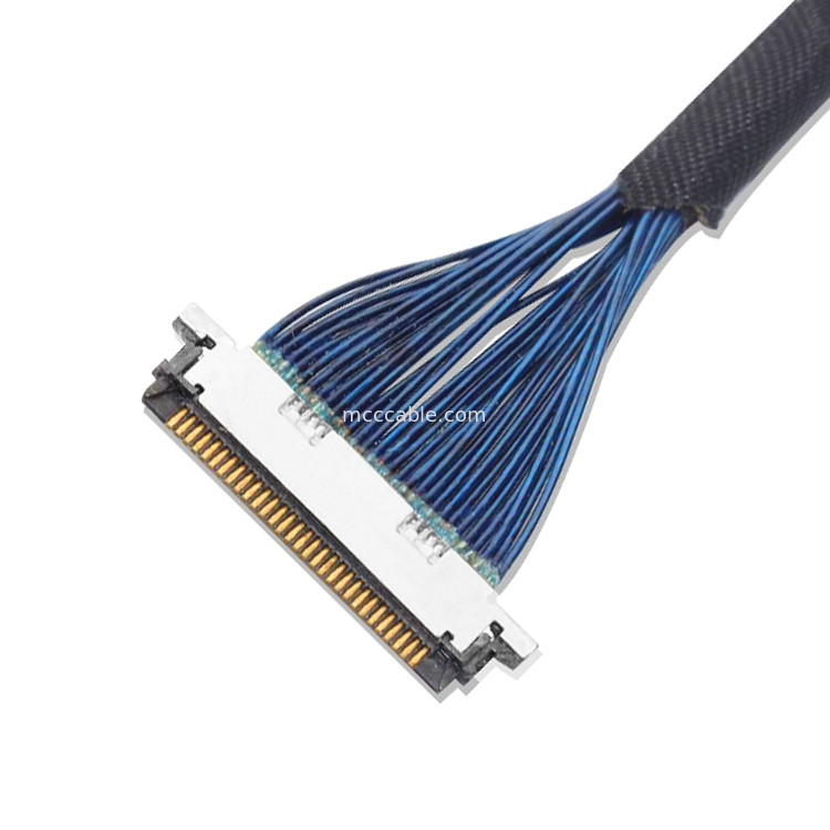 Longueur personnalisée LVDS Micro câble coaxial 0,4 mm 20453z-030 SD à 20347 Avec verrou mécanique