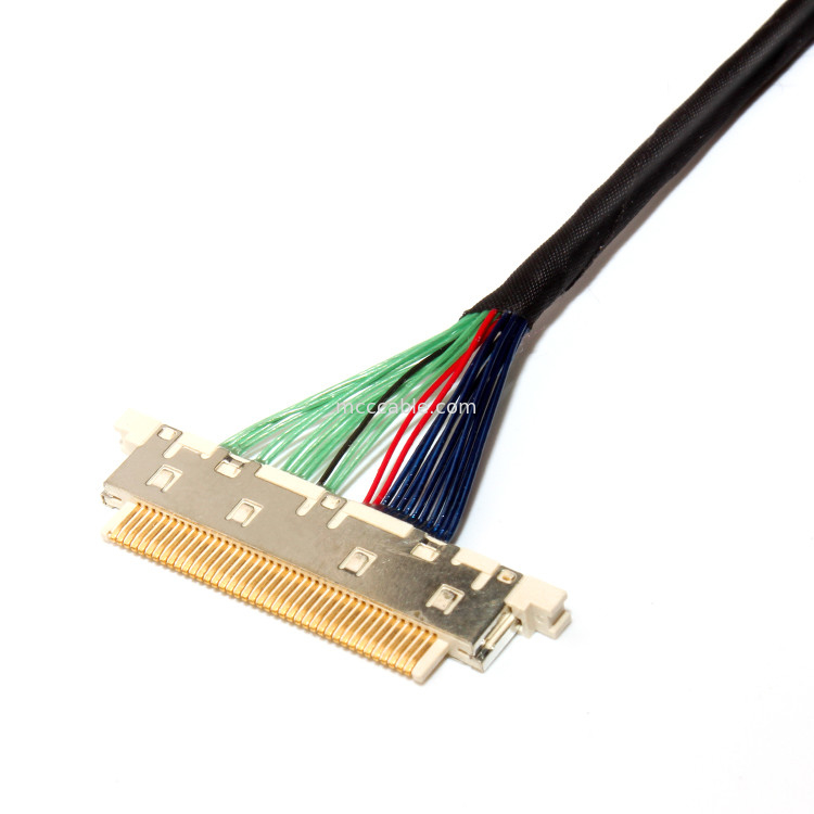 Assemblée ISO13485 de fil des AS 50204-040 MCC LVDS pour le moniteur médical d'affichage à cristaux liquides