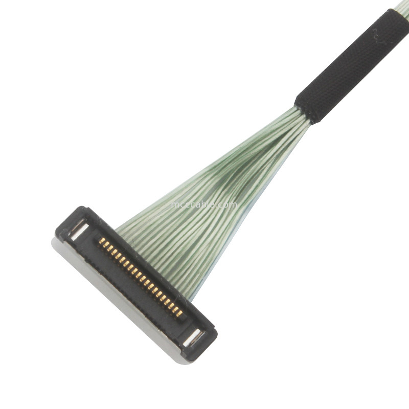 0.4mm Pitch 20380-R20T-06 Micro câble coaxial câble de connecteur lvds 20P 0,4mm pitch