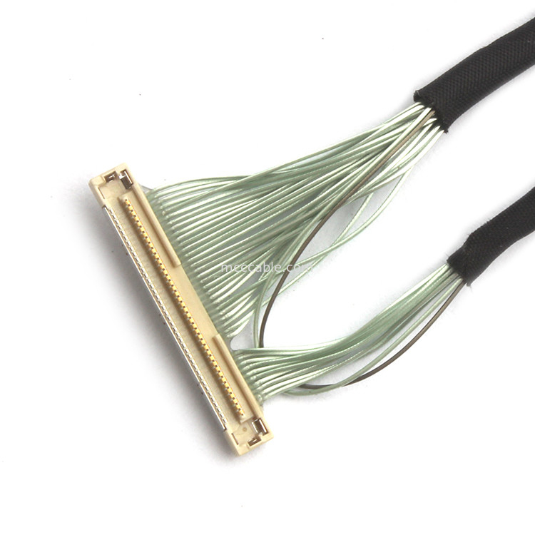 câble de connecteur de lvds de câble coaxial de liaison de micro des HEURES DF36-40P-0.4SD de lancement de 0.4mm