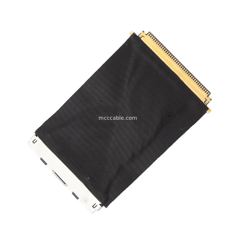 et connecteur 20453-240T-03 Combinaison personnalisée, DF80D-40P-0.5SD LVDS câble EDP
