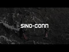 Solution faite sur commande d'assemblage de câble coaxial micro de 14 bornes 50 ohms