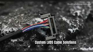 Solution d'assemblage de câbles LVDS FI RE31HL DF19 20P personnalisée