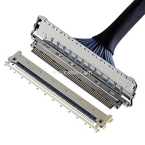20680 20788 20789 20790 0,4 mm d'écart type d'accouplement horizontale connecteur micro-coaxial Mellanox