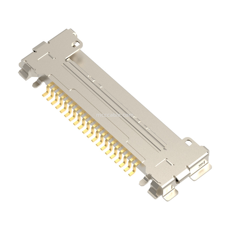 20pin 20633-220T-01S Micro câble coaxial 0,4 mm de trame, type d'accouplement horizontal connecteur micro coaxial