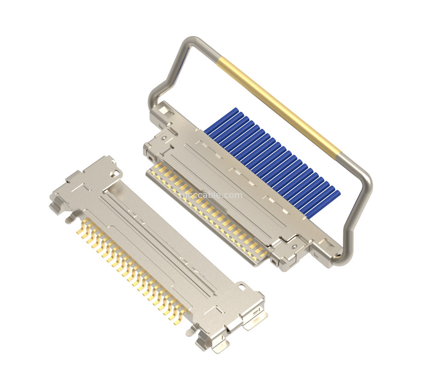 20pin 20633-220T-01S Micro câble coaxial 0,4 mm de trame, type d'accouplement horizontal connecteur micro coaxial