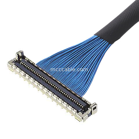 Cable coaxiale micro 60P 20878-060t-01 Pièces de prise du réceptacle
