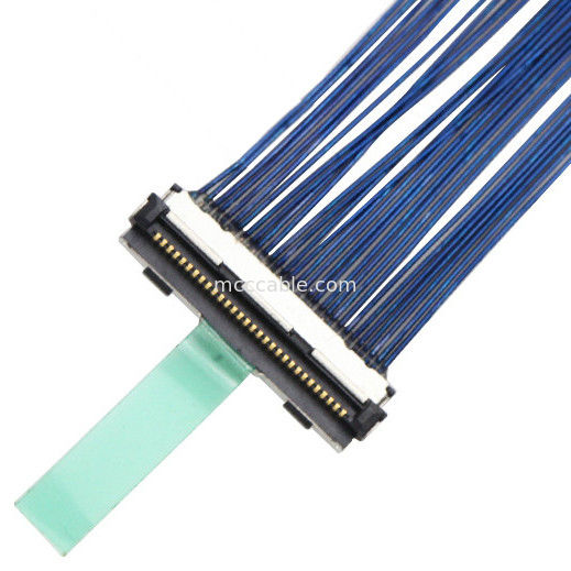 câble coaxial de liaison micro DF80D-30P-0.5SD de Lvds de câble coaxial de liaison de  30P de lancement de 0.5mm