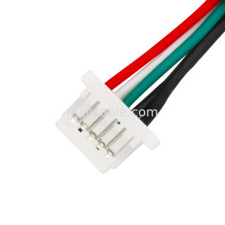 Câble équipé de harnais de 28AWG LED JST PHR-5P au lancement de SH1.0 5P 1.0mm
