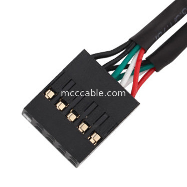 Câble équipé de harnais de 28AWG LED JST PHR-5P au lancement de SH1.0 5P 1.0mm