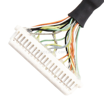 AS de lancement de 0.5mm 50204-040 1 1-002 au câble équipé de JST SHDR-40V-S-B LVDS